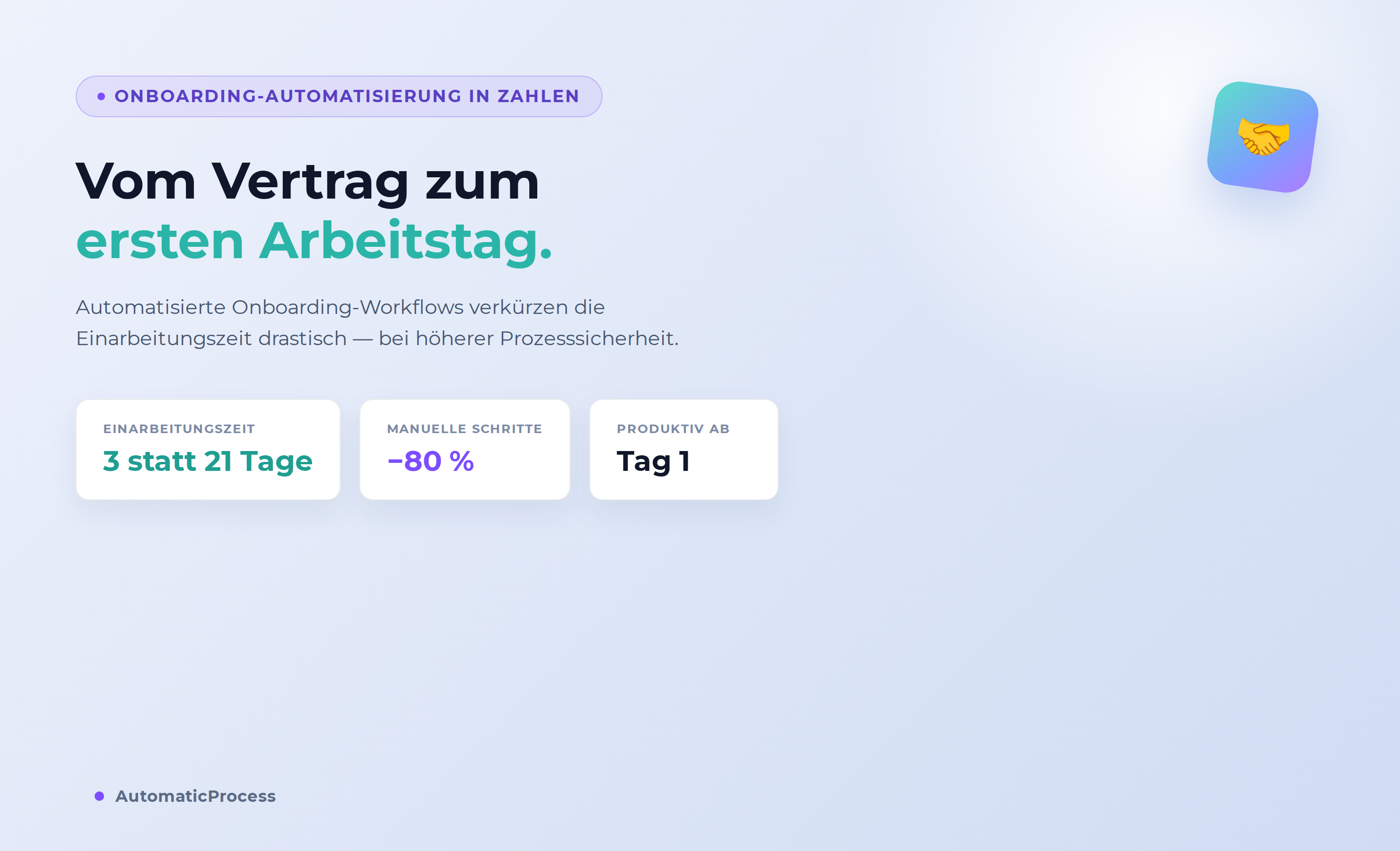 Onboarding-Automatisierung in Zahlen
