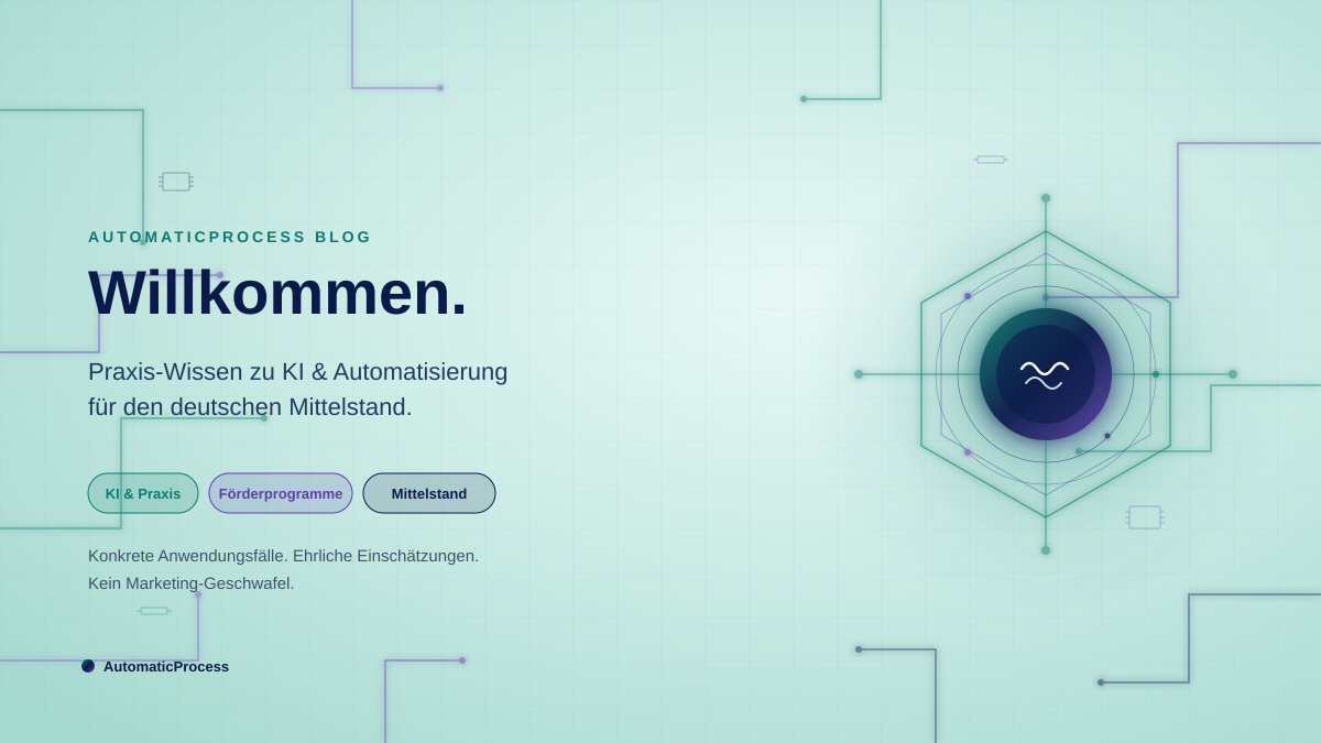 Willkommen im AutomaticProcess-Blog